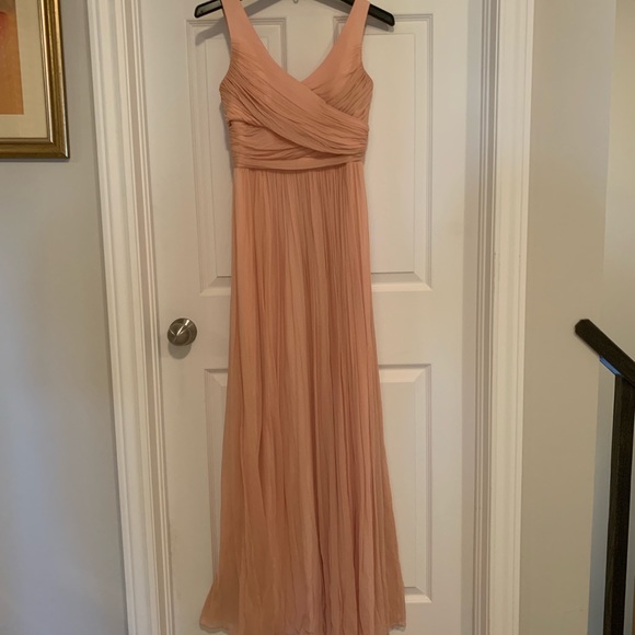 Long formal light pink dress. - Picture 1 of 8